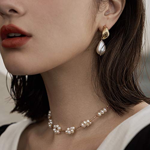 Boucles d'oreilles pendantes argent S925 perle, le cadeau idéal pour marquer un moment unique - 5