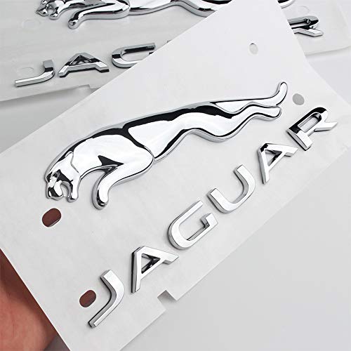 1 Piezas calcomanías de Etiqueta engomada del Emblema del Tronco Trasero del Coche para J-aguar XF XE FPACE Cover