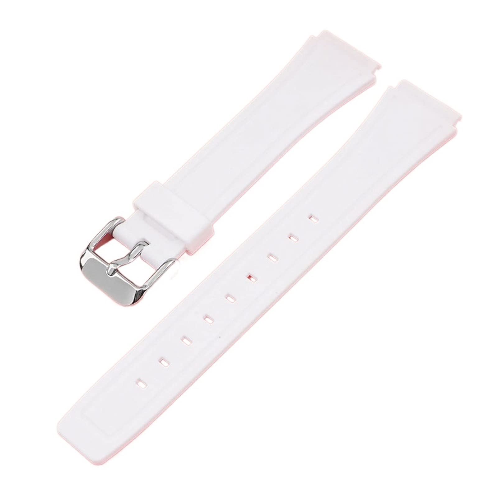 vkeid Correa de reloj Fitt para Casio Fit para G-Shock F-91W/F84/F105/108 A-158/168 AE-1200/1300 0.709 in de silicona colorida pulsera accesorios correa de reloj (color: azul, tamaño: 0.709 in)