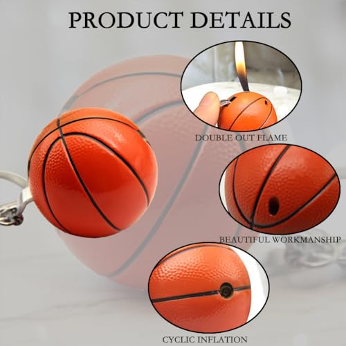 Encendedor Butano con diseño de balón de baloncesto 5 unidades miniatura 2