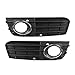 MADI Ricambi Auto Paio di fendinebbia Grill Sinistra + Copertura della griglia della Luce dell'automobile Destra 8KD807681. Adatto per Audi A4 B8 2009-2012 .Paraurti Frontale