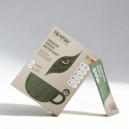 Té verde instantáneo en polvo 15 sticks miniatura 2