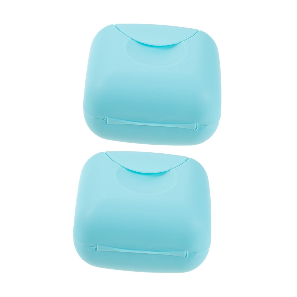 minkissy 2pcs Storage Box Organizer Women Carrier Portable Holder Packing Case Pacifier Holders Container