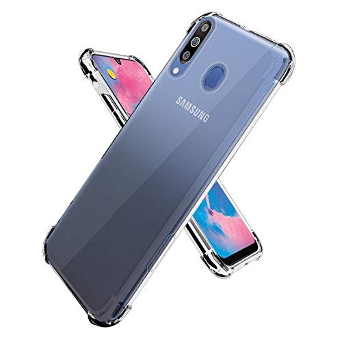 STWG Silicone Samsung Galaxy A20S Shockproof 12D Transparent Bumper Case Cover (Corner Protection With Air Cushion Technology) (B084R7F17Y) Amazon Price History, Amazon Price Tracker