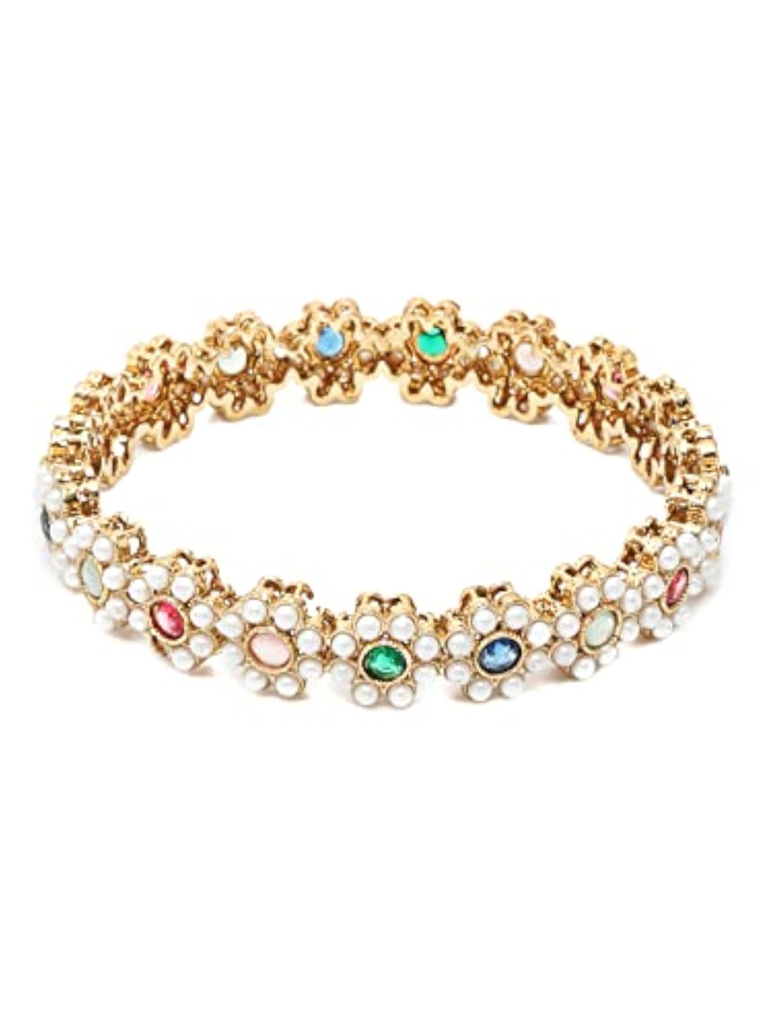 Celebrity Inspired Plated Bangles (Multi)