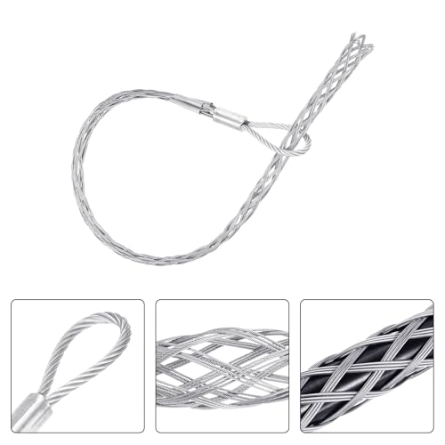 Calcetines de tracción de cable de acero galvanizado de 40 a 60 mm 4