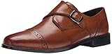 Nunn Bush Men's Newton Monk Strap Oxford, Cognac, 8.5 W US