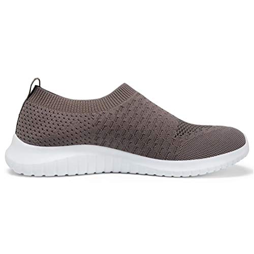 Image of konhill Women's Walking Tennis Shoes - Lightweight Athletic Casual Gym Slip on Sneakers