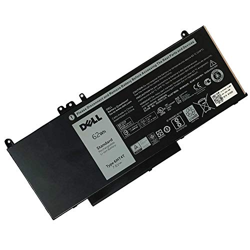 DELL 6MT4T Battery Compatible with Dell Dell Latitude E5470 Latitude E5570 Precision 3510 7.6V 62Wh Latitude E5570 E5470 7V69Y TXF9M 79VRK 07V69Y Laptop Battery
