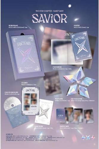 Générique TXT The Star Chapter Sanctuary Album 3 ver Set Extra photocards