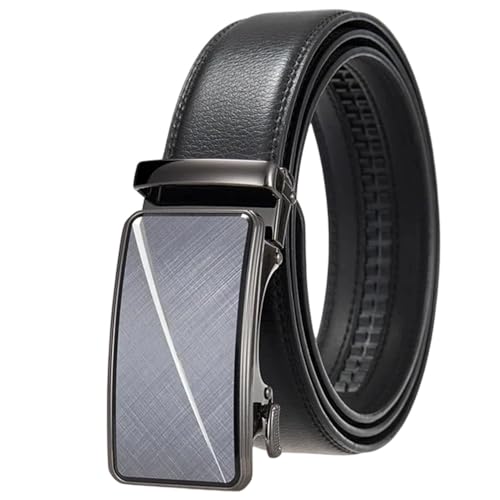 Men's Sliding Ratchet Strap, 3.5Cm Heavy-Duty Work Belt, Adjustable