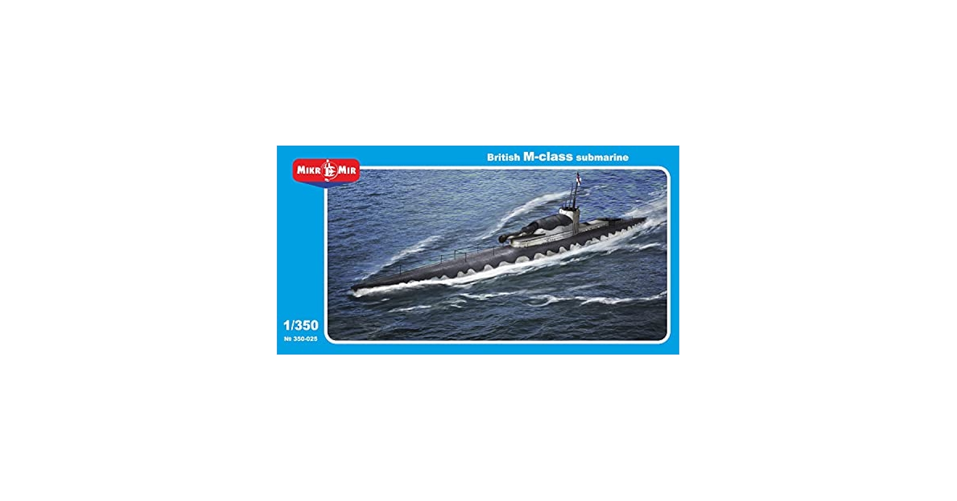 Amazon | ミクロミル 1/350 イギリス海軍 M級潜水艦 30.5cm砲