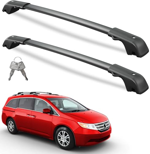 Wonderdriver 300lbs Lockable Roof Rack Cross Bars Honda