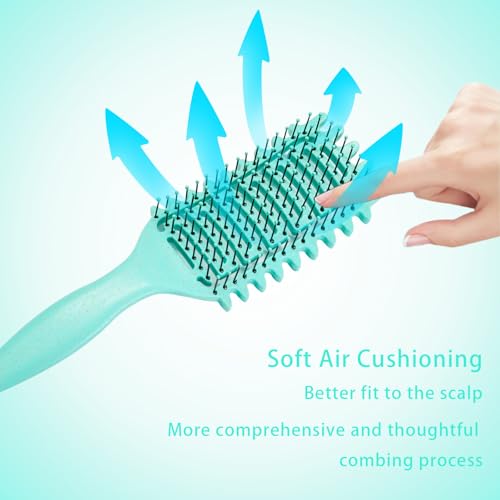 AROX MATI Hair Brush, Curly Hair Brush, Vented Shaping and Defining Curls for Women, Ideal for All Hair Types