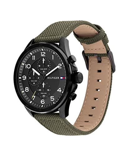 Tommy Hilfiger Black Dial Round Shaped Sport Men Watch_TH1792006W - Image 2