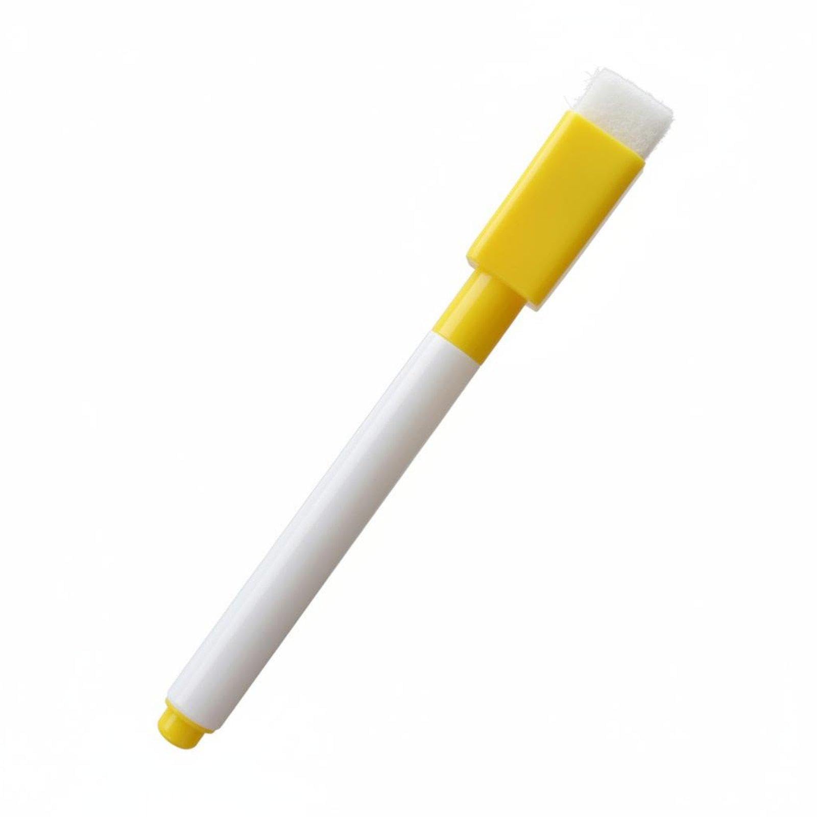 CALANDIS Whiteboard Marker with Eraser Erasable Water Based for Sketch Board, School Yellow W Magnetic Brush-image-14