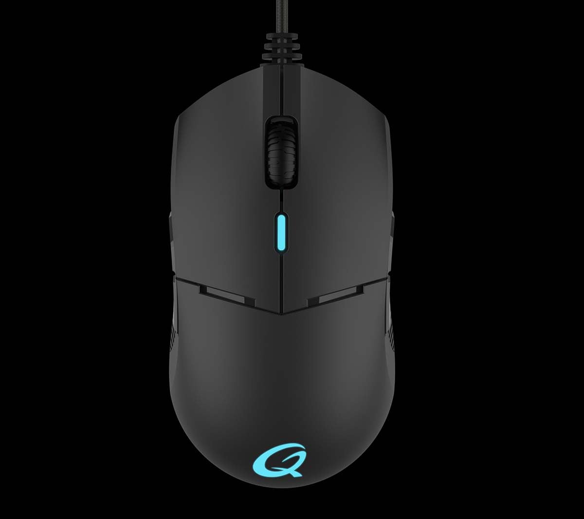 QPAD RATON GAMING DX700 NEGRO 16.000 ppp FPS