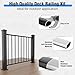 Aluminum Railing Kit, Indoor & Outdoor Railing for Deck, Guard Rail Kit Universal for Wooden Stairs Rails, Concrete Steps & Porch & Deck, Easy to Install, Not Include Post(36in, 4ft)