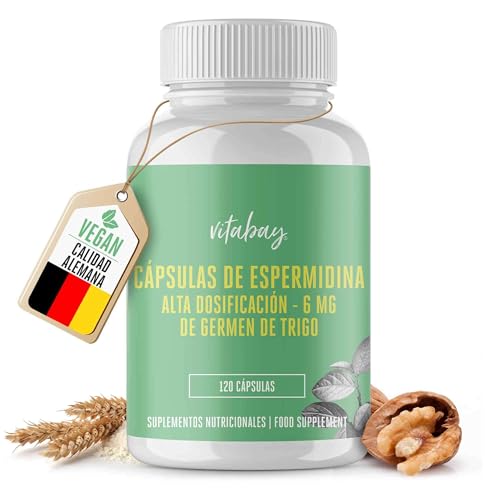 Vitabay Espermidina 6 mg - 120 Cápsulas Veganas
