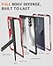 NINKI for Z Fold 7 Case with S Pen Holder & Kickstand, Metal Silicone Hinge Cover for Samsung Galaxy Z Fold 7 Case with Screen Protector, Rugged Protective Galaxy Fold7 5G Phone Cover with Stand - Red