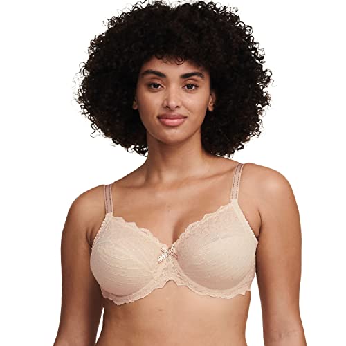 Chantelle Womens Rive Gauche Full Coverage Unlined Bra, Cappuccino #TOP8