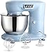 yunyu Batteur sur Socle pour la Cuisson - Batteur sur Socle 1000W avec Bol à mélanger de 4L, Comprend Un Crochet pétrisseur, Un Fouet, Un Batteur pour la Cuisine