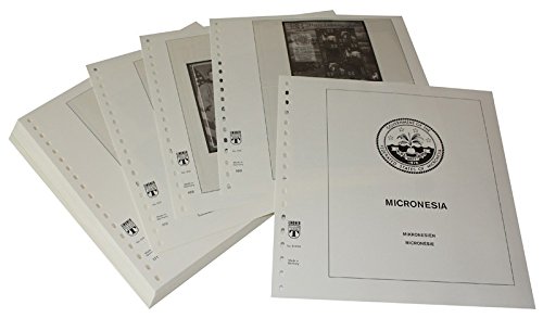 Timbres de Micronésie : album Lindner millésimes 2003 à 2005