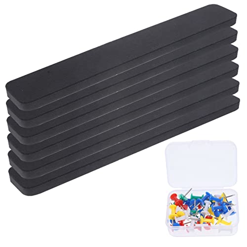 ARTIBETTER Set of Felt Pin Board Strips Classroom Bulletin Board Bar Memo Felt Strips for Wall Decor