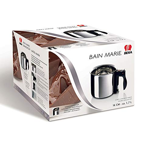 Cazo para baño maría Beka de 16 cm ideal para preparar postres caseros y repostería 4