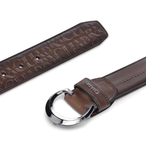 CUADRA | Casual Genuine Leather Belt for Men, Elegance in Every Detail CS564RS Honey2