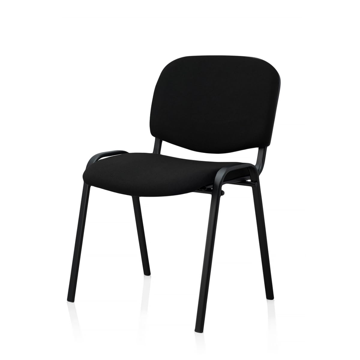 Sigma Besucherstuhl VC04, Metall, 41.5 x 54.5 x 78 cm, schwarz