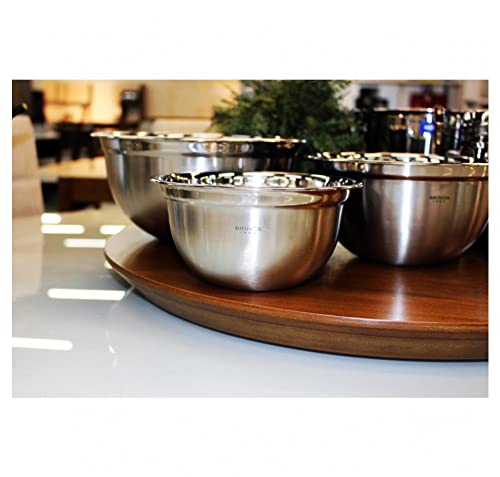 Conjunto de Tigelas Inox 3 Peças Suprema Brinox Aço Inox