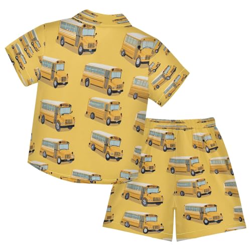 Image of Boccsty Red Strawberry Boy Summer Shorts Sets Hawaiian Toddler Boys T-Shirt & Pants 2 Pcs 3T-10T