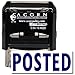 MaxStamp - Self-Inking Posted Stamp (Blue Ink)