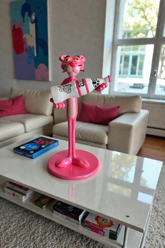 Estatua Decorativa de Resina Inspirada en Pink Panther miniatura 2