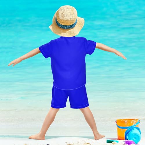Image of 3T Toddler Boy Shorts Set Black Hawaiian Button Down Shirts Summer Outfits for Little Boy