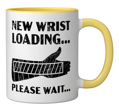 Mug cerámico para recuperación de mano rota miniatura 2