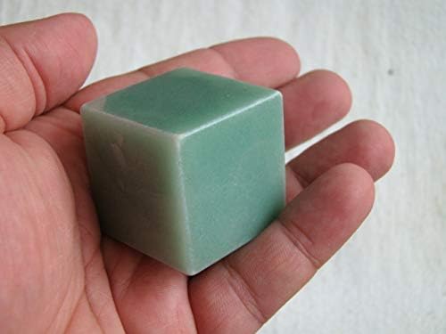 Gemquartz Ham7620 Green Aventurine Cube Piece - Image 2