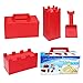 Benefine Snow Fort Building Block,Snow Brick Maker, Sand Castle Mold,Beach and Snow Toy Brick Form for Kids,Outdoor Winter and Summer Fun Toysï¼ˆ4PCSï¼‰