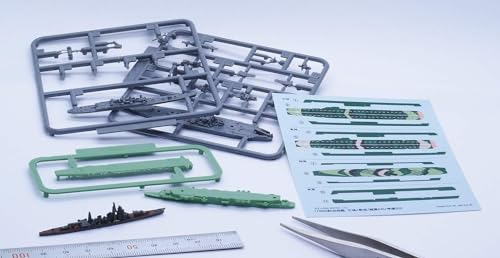 Kure Port 1/3000 Atsumeru Gunkou Maquette de Port Militaire Miniature - 7