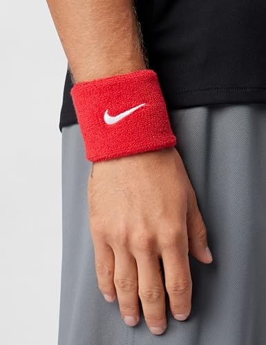 Image of Nike Unisex Adult Swoosh Classic Wristband 2 Pack