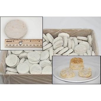 General Mills Pillsbury Unbaked Tasting Butter Biscuit Dough, 2.2 Ounce -- 216 per case.