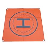 Diyeeni Drohnen-Landematte/Helikopterlandeplatz 20x20 Zoll, Doppelseitig, Wasserdicht, Schnell Faltbar, mit Bodenankern für 3 Air 2S 3 Pro AVATA RC Quadcopter