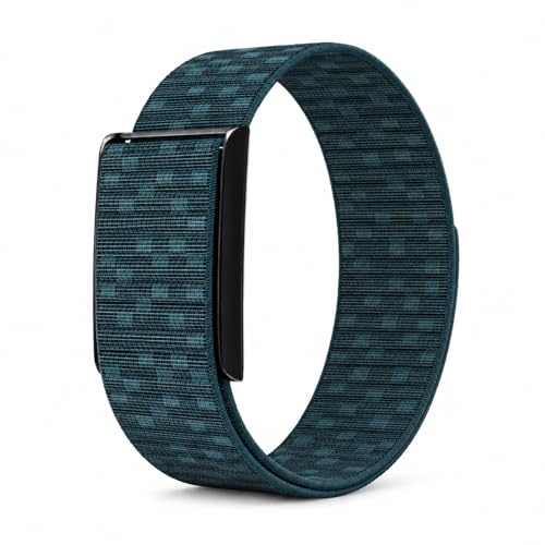 NewJourney Armband kompatibel mit Amazfit Helio Strap/Helio Core Nylon Klettverschluss Ersatzarmband mit Metallrahmen atmungsaktives Fitness Tracker Armband für Amazfit Helio Strap/Helio Core
