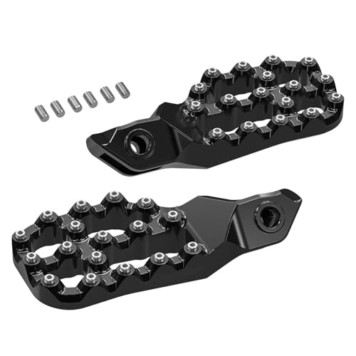 Repose-pieds décalés Husqvarna FE 350 450 finition premium pour pilotage enduro