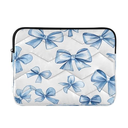 Funda para portátil ATTX 15-16 pulgadas azul con lazos miniatura 1