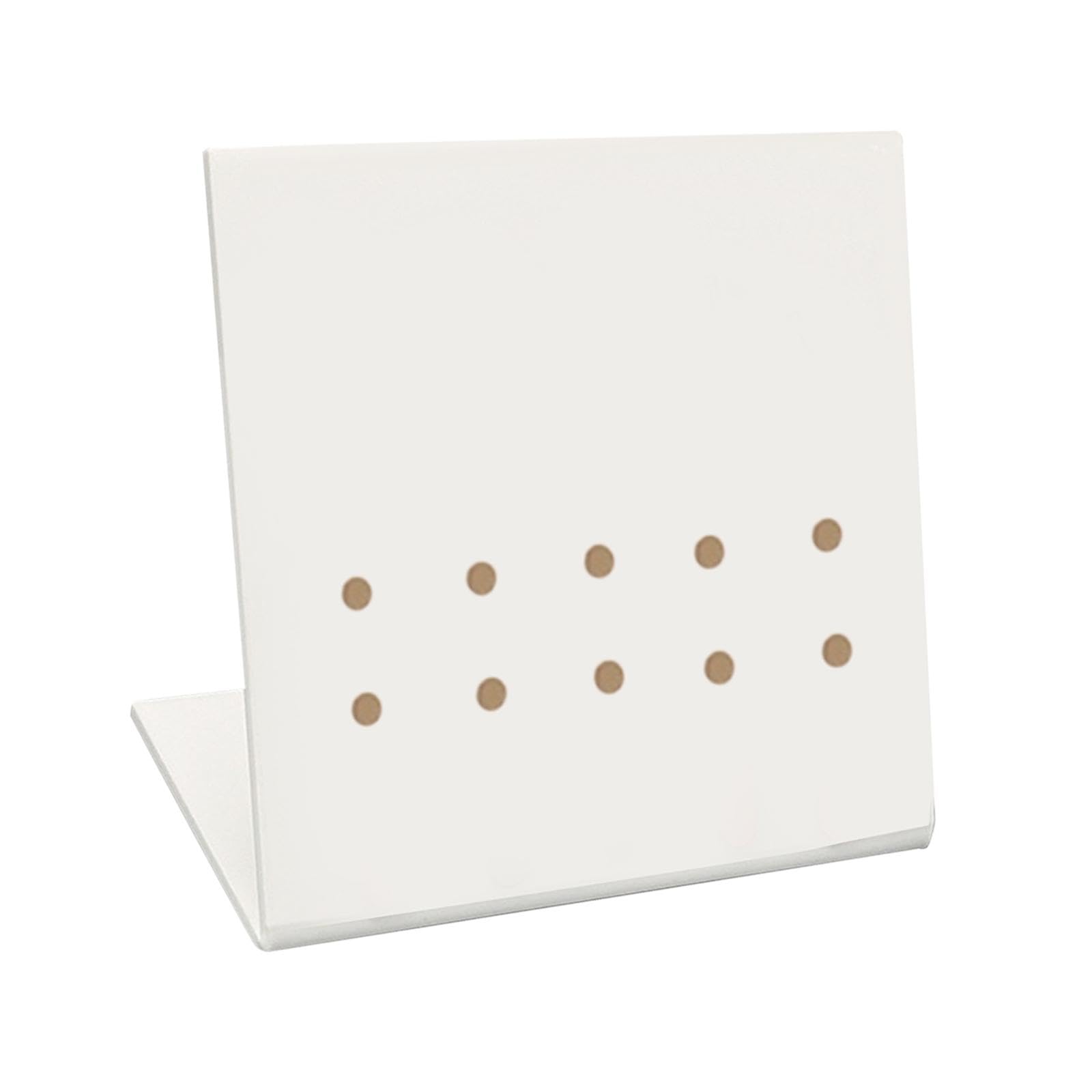 Extension cils : organisateur pince à cils acrylique blanc et présentoir de rangement bureau