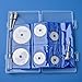 Cutting Wheel Set Compatible with Dremel Rotary Tool, 6Pcs HSS Cutting Discs with 2Pcs 1/8