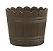 Produktbild Emsa 515258 Blumenkübel für den Balkon, Shabby Chic, Ø 24 cm, Braun, Country