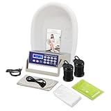 Ionic Foot Bath Detox Machine Negative Hydrogen System by Healcity with Professional Tub Basin 10 Liners Holiday Gift